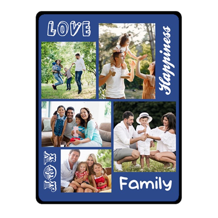 Personalized Family Small Blanket Fleece Blanket (Small)