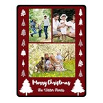 Christmas Family Small Blanket Fleece Blanket (Small) 50, x40,  Blanket Front
