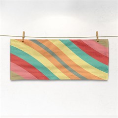 Pattern Design Abstract Pastels Hand Towel