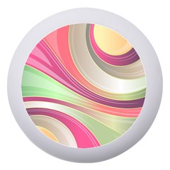 Abstract Colorful Background Wavy Dento Box With Mirror
