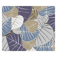 Ackground Leaves Desktop Two Sides Premium Plush Fleece Blanket (small)