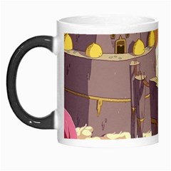 Animated Castle Illustration Adventure Time Cartoon Nature Morph Mug