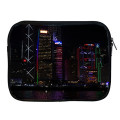 Hong Kong China Asia Skyscraper Apple Ipad 2/3/4 Zipper Cases