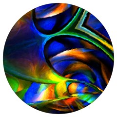Light Texture Abstract Background Round Trivet