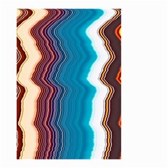 Line Vertical Lines Color Lines Small Garden Flag (two Sides)