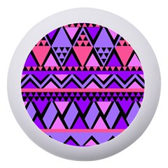 Seamless Purple Pink Pattern Dento Box With Mirror