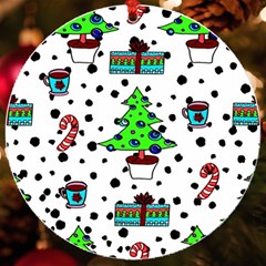 It`s Cold Outside  Uv Print Acrylic Ornament Round