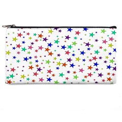 Star Random Background Scattered Pencil Case
