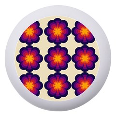 Flower Pattern Design Seamless Dento Box With Mirror