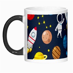 Big Set Cute Astronauts Space Planets Stars Aliens Rockets Ufo Constellations Satellite Moon Rover V Morph Mug