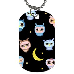 Cute Art Print Pattern Dog Tag (one Side)
