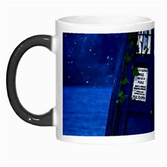 Stuck Tardis Beach Doctor Who Police Box Sci-fi Morph Mug
