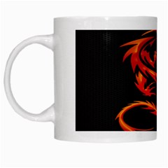 Dragon White Mug