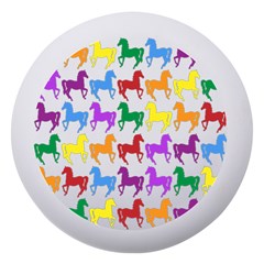 Colorful Horse Background Wallpaper Dento Box With Mirror