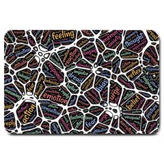 Mental Human Experience Mindset Large Doormat