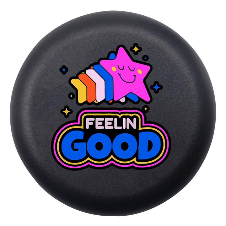 Stars Feelin Good Black Dento Box with Mirror