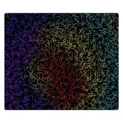 Minimal Glory Premium Plush Fleece Blanket (small)