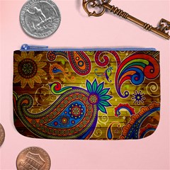 Pattern, Abstract Pattern, Colorful, Large Coin Purse