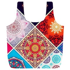 Mandala Pattern Full Print Recycle Bag (xxxl)