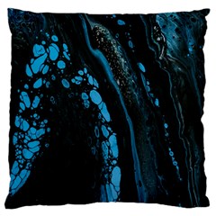 Stains, Liquid, Texture, Macro, Abstraction Large Cushion Case (one Side)