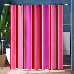 Stripes-4 Shower Curtain 60  X 72  (medium) 