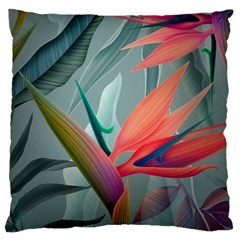 Beauty, Flowers, Green, Huawei Mate Large Cushion Case (one Side)