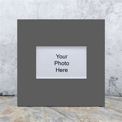 Gray, Color, Background, Monochrome, Minimalism White Box Photo Frame 4  X 6 