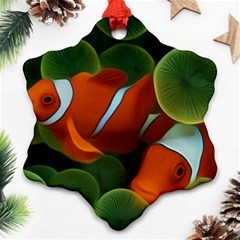 Fish Snowflake Ornament (two Sides)