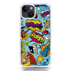 Vintage Tattoos Colorful Seamless Pattern Iphone 14 Tpu Uv Print Case