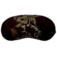 Astronaut Playing Guitar Parody Sleep Mask