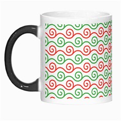Background Pattern Leaves Texture Morph Mug