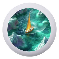 Dolphin Sea Ocean Dento Box With Mirror
