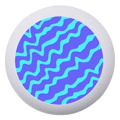 Purple Mint Turquoise Background Dento Box With Mirror