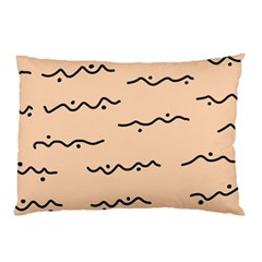 Lines Dots Pattern Abstract Pillow Case (two Sides)