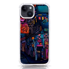 Wallet City Art Graffiti Iphone 14 Tpu Uv Print Case