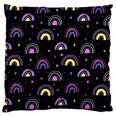 Wallpaper Pattern Rainbow 16  Baby Flannel Cushion Case (two Sides)