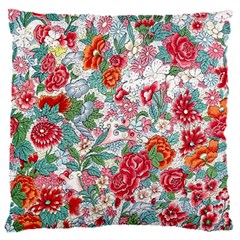 Flower Bloom Blossom Botanical Color Colorful Colour Element Digital Floral Floral Pattern 16  Baby Flannel Cushion Case (two Sides)