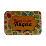 Personalized Easter Name Open Lip Metal Box Open Lid Metal Box (Silver)   Front
