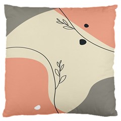 Pattern Line Art Texture Minimalist Design 16  Baby Flannel Cushion Case (two Sides)