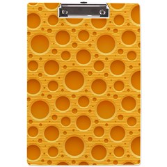 Cheese Texture Food Textures A4 Acrylic Clipboard
