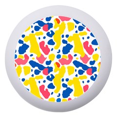 Colored Blots Painting Abstract Art Expression Creation Color Palette Paints Smears Experiments Mode Dento Box With Mirror