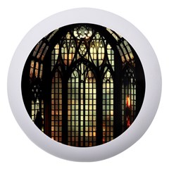 Stained Glass Window Gothic Dento Box With Mirror