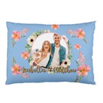 Personalized Photo Love Name Pillow Case Pillow Case (Two Sides) Back