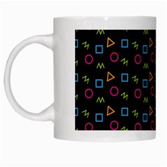 Background Ornamental Pattern White Mug