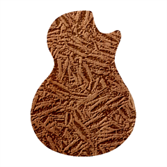 Monochrome Mirage Guitar Shape Wood Guitar Pick Holder Case And Picks Set