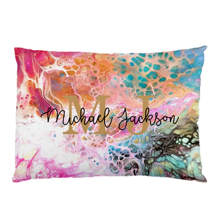 Personalized Initial Name Marble Pillow Case Pillow Case