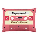 Personalized Cassette Tape Name Pillow Case Pillow Case 26,62 x18,9  Pillow Case