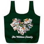 Personalized Photo Any Text Family Name Recycle Bag Full Print Recycle Bag (XXXL) Front