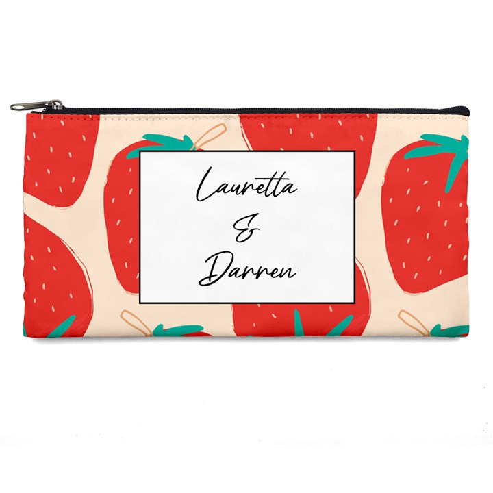 Personalized Fruit Pattern Name Pencil Case Pencil Case