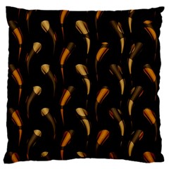 Abstract Art Pattern Warm Colors 16  Baby Flannel Cushion Case (two Sides)